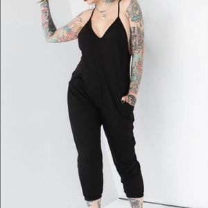 FOXBLOOD Luna Racerback Jumpsuit